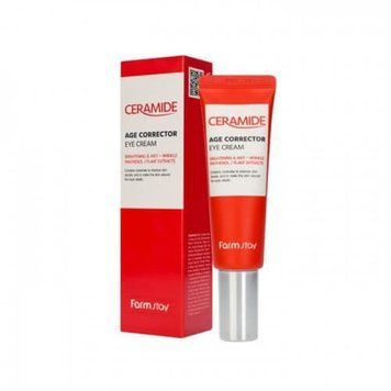 Крем-корректор для кожи вокруг глаз FarmStay Ceramide Age Corrector Eye Сream M0131 фото