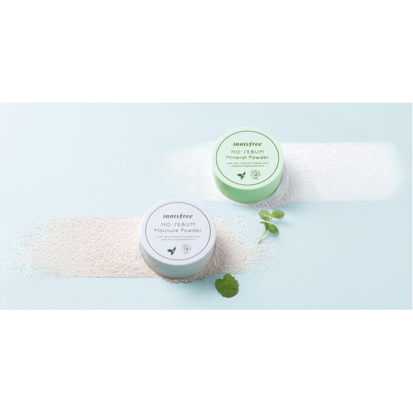 Минеральная увлажняющая пудра INNISFREE No Sebum Moisture Powder M1230 фото