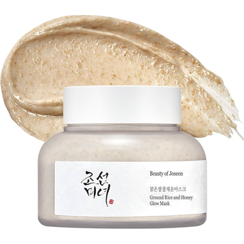 Осветляющая и очищающая маска на основе рисовых отрубей и рисовой воды BEAUTY OF JOSEON Ground Rice and Honey Glow Mask M1479 фото