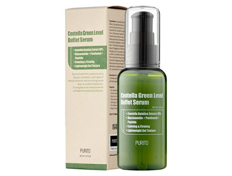 Сыворотка для восстановления кожи Purito Centella Green Level Buffet Serum M0809 фото