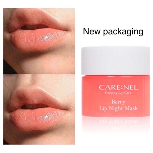 Ночная ягодная маска для губ, миниверсия CARENEL Berry Lip Night Mask M1349 фото
