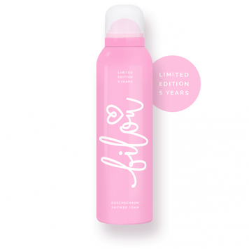 Пінка для душу з солодким ароматом та рожевим кольором BILOU Limited Edition 5 Years Shower Foam M1614 фото