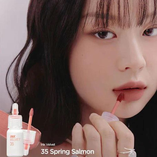 Матовий тінт для губ PERIPERA Ink Velvet Tint #35 Spring Salmon M1209 фото