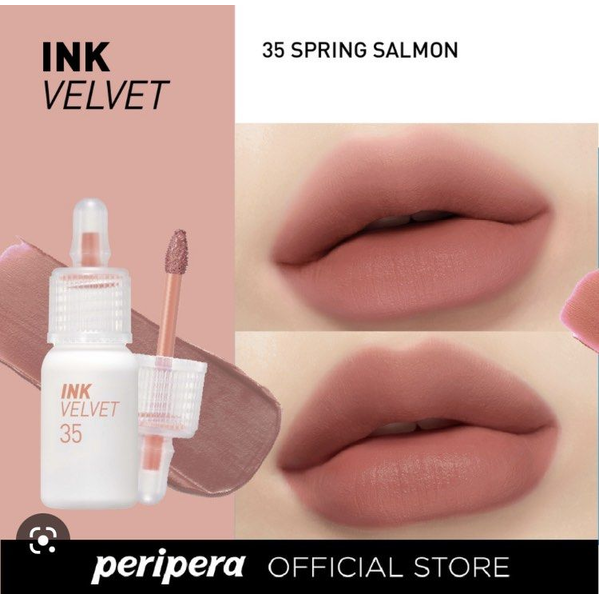 Матовий тінт для губ PERIPERA Ink Velvet Tint #35 Spring Salmon M1209 фото