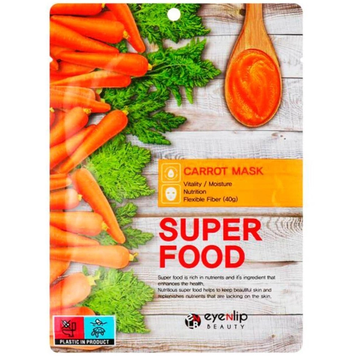 Маска для лица EYENLIP Super Food Carrot Mask M0143 фото