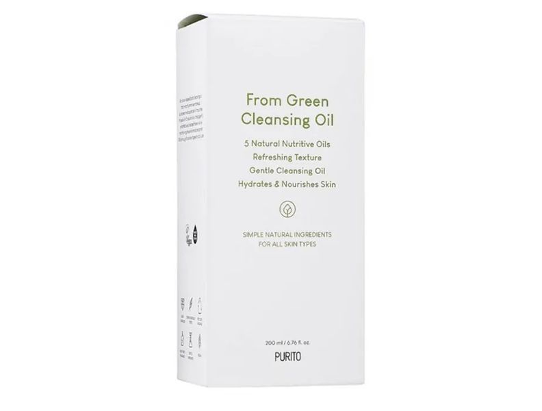 Органическое гидрофильное масло для лица Purito From Green Cleansing Oil M1386 фото