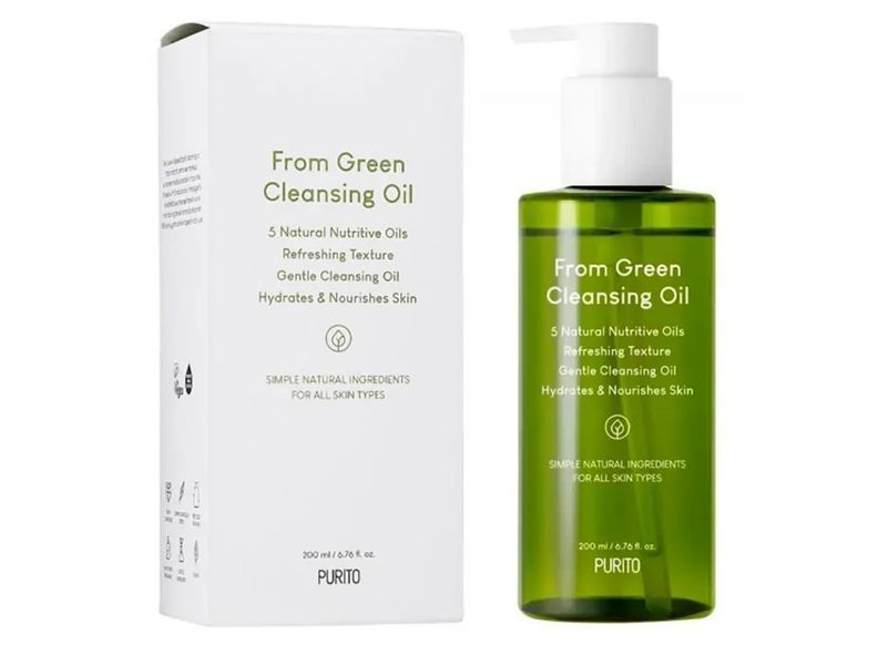 Органическое гидрофильное масло для лица Purito From Green Cleansing Oil M1386 фото