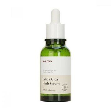 Сыворотка успокаивающая с комплексом центели и бифидобактериями Manyo Bifida Cica Herb Serum M1769 фото