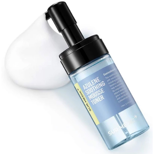 Успокаивающий тонер-мусс SUR.MEDIC+ AZULENE SOOTHING MOUSSE TONER M0702 фото
