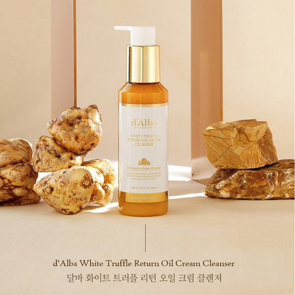 Крем-олія для очищення шкіри обличчя D'ALBA White Truffle Return Oil Cream Cleanser M1072 фото