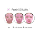 Кислородная очищающая маска на основе куркумы PUREDERM Deep Purifying Black O2 Bubble Mask Turmeric M1458 фото 5
