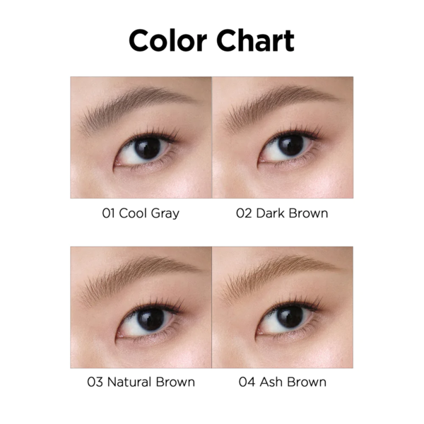 Туш для брів, відтінок 03 NATURAL BROWN PERIPERA SPEEDY SKINNY BROWCARA 03 NATURAL BROWN M1982 фото