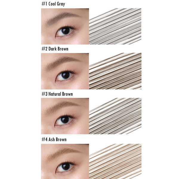 Туш для брів, відтінок 03 NATURAL BROWN PERIPERA SPEEDY SKINNY BROWCARA 03 NATURAL BROWN M1982 фото