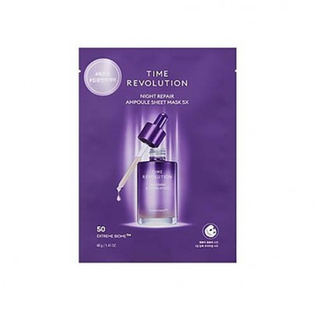 Маска з відновлювальною сироваткою MISSHA Time Revolution Night Repair Ampoule Sheet Mask M1156 фото
