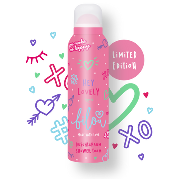 Пінка для душу з ароматом гібіскусу та цитрусових BILOU Hey Lovely Shower Foam M1607 фото