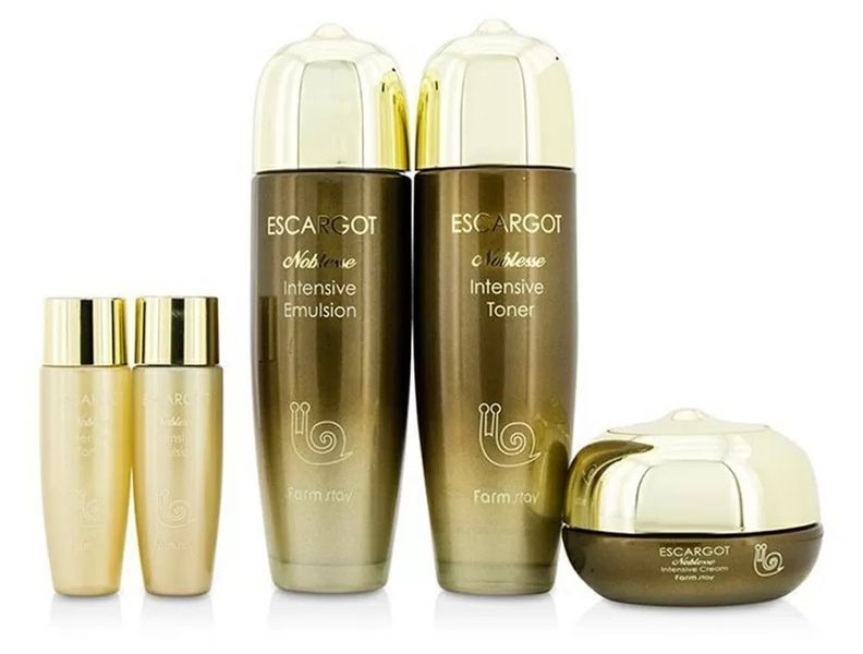 Набор средств для лица FarmStay Escargot Noblesse Intensive Skin Care 3 Set M0295 фото