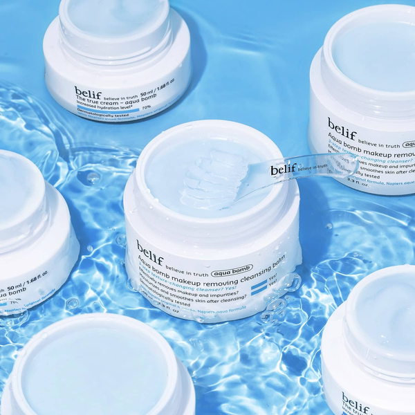 Очищувальний бальзам для умивання на трав'яній основі BELIF Aqua bomb smart cleansing oil balm M1466 фото