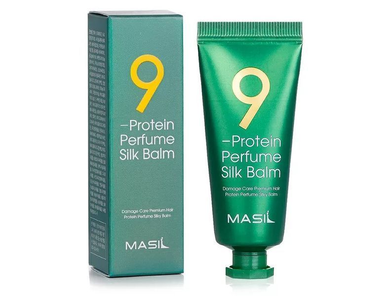 Незмивний бальзам з протеїнами для пошкодженого волосся Masil 9 Protein Perfume Silk Balm M1304 фото