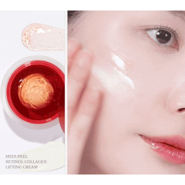 Двойной лифтинг-крем с ретинолом и коллагеном MEDI PEEL RETINOL COLLAGEN LIFTING CREAM M1626 фото