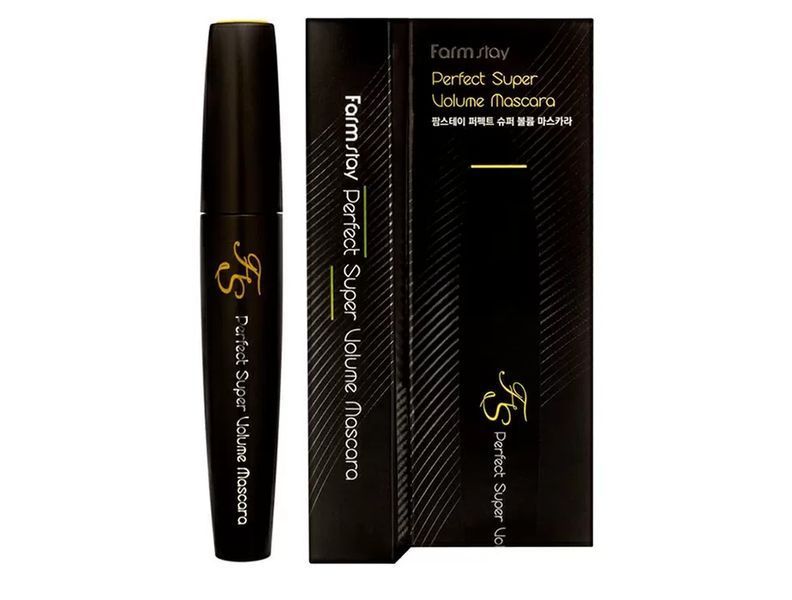 Тушь для ресниц с эффектом супер объёма и фиксации FarmStay Perfect Super Volume Mascara M1983 фото