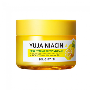 Освітлювальна нічна маска з екстрактом юдзу SOME BY MI Yuja Niacin Brightening Sleeping Mask M1406 фото