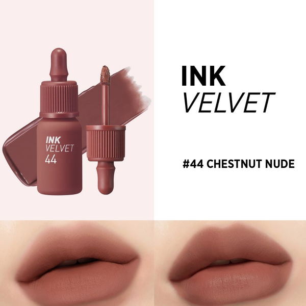 Матовый тинт для губ PERIPERA INK VELVET 044 CHESTNUT NUDE M1205 фото