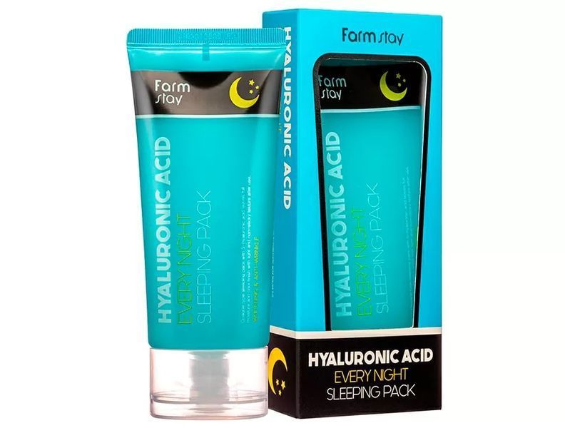 Нічна маска для обличчя FarmStay Hyaluronic Acid Every Night Sleeping Pack M0803 фото