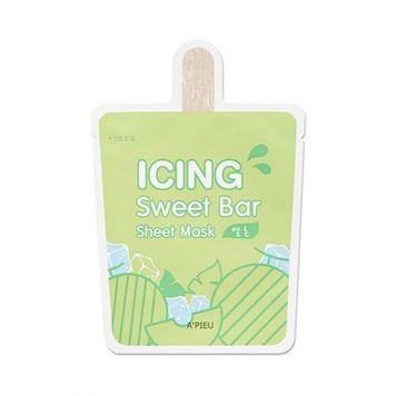 Тканинна маска з екстрактом дині A'PIEU ICING SWEET BAR SHEET MASK MELON M1907 фото