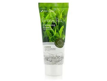 Пінка для вмивання з екстрактом зеленого чаю 3W Clinic Green Tea Cleansing Foam M1567 фото
