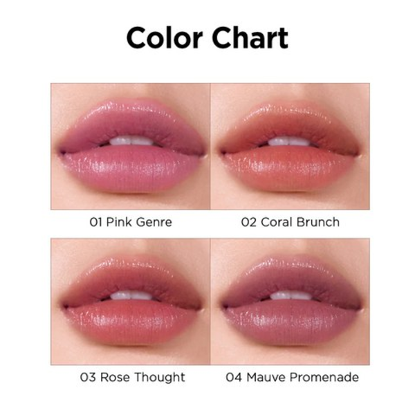 Бальзам для губ PERIPERA INK MOOD GLOWY BALM 04 MAUVE PROMENADE M0745 фото