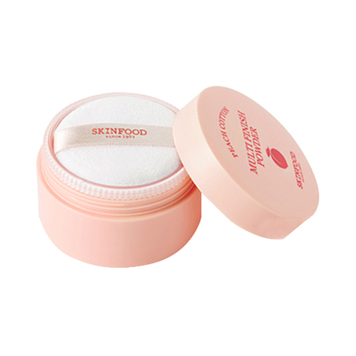Фінішна матуюча пудра з екстрактом персика і бавовни SKINFOOD Peach Cotton Multi Finish Powder 5g M2014 фото