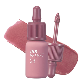Матовый тинт для губ PERIPERA INK THE VELVET #028 MAUVEFUL NUDE M1195 фото