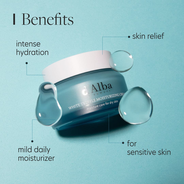 Антивозрастной крем для увлажнения D'ALBA White Truffle Moisturizing Cream M0122 фото