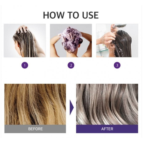Шампунь проти жовтизни волосся MASIL 5 SALON NO YELLOW SHAMPOO M2123 фото