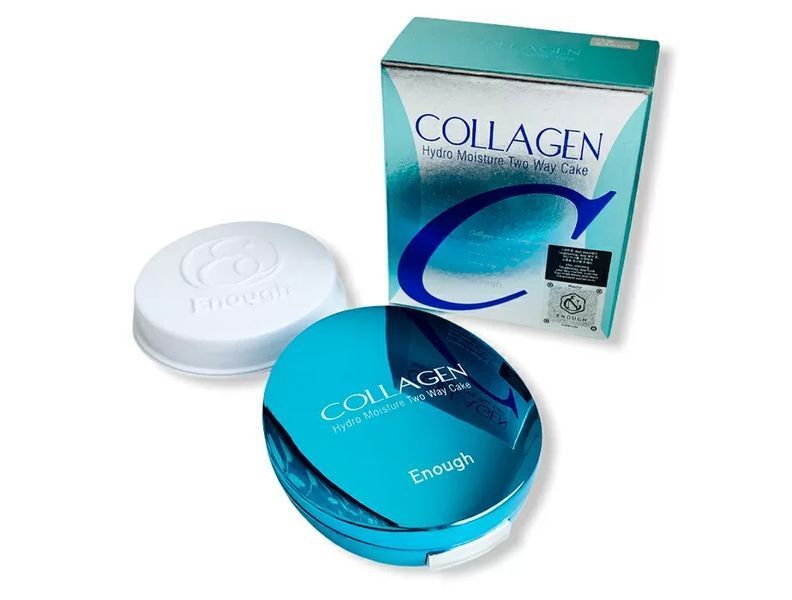 Колагенова пудра Enough Collagen Hydro Moisture Two Way Cake SPF 25 №13 M0794 фото