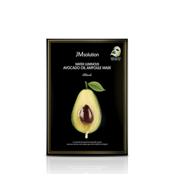Живильна маска JM SOLUTION WATER LUMINOUS AVOCADO OIL AMPOULE MASK Black M0630 фото