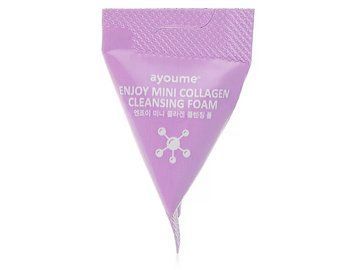 Пінка для вмивання з колагеном Ayoume Enjoy Mini Collagen Cleansing Foam M1571 фото