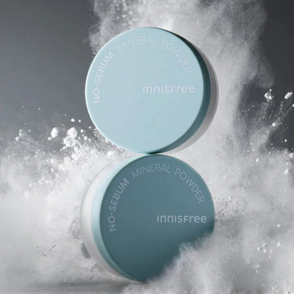 Мінеральна матуюча прозора пудра з легким м'ятним ароматом INNISFREE No Sebum Mineral Powder M1231 фото