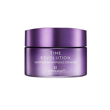 Нічний відновлювальний крем з пробіотиками MISSHA Time Revolution Night Repair Ampoule Cream 5X M1350 фото