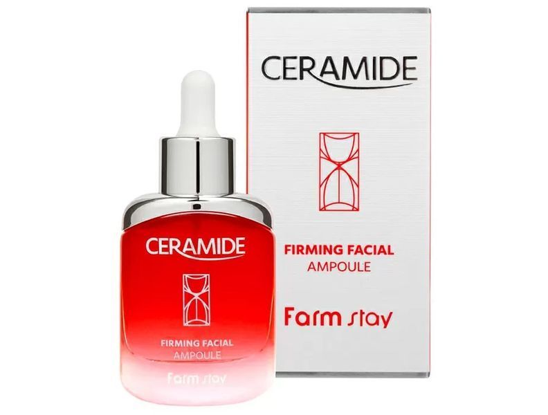 Укрепляющая сыворотка FarmStay Ceramide Firming Facial Ampoule M0894 фото