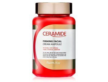 Укрепляющий крем FarmStay Ceramide Firming Facial Cream Ampoule M0895 фото