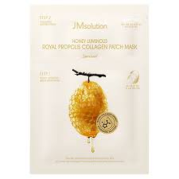 Живильна маска JMSOLUTION HONEY LUMINOUS ROYAL PROPOLIS COLLAGEN PATCH MASK Special M0628 фото