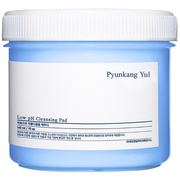 Очищувальні зволожувальні педи для обличчя з АНА кислотою PYUNKANG YUL Low pH Cleansing Pad 70ea M1477 фото