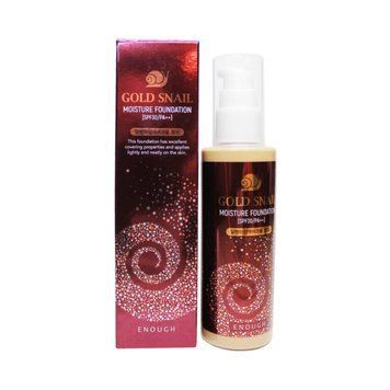 Тональний крем Enough Gold Snail Moisture Foundation SPF30 з равликом, №13 M1934 фото