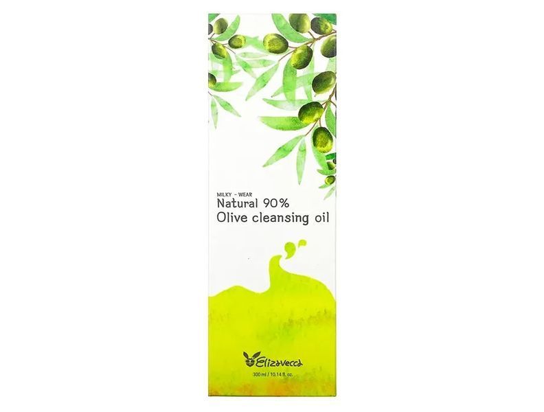 Гідрофільна олія для обличчя Elizavecca Natural 90% Olive Cleansing Oil M0508 фото