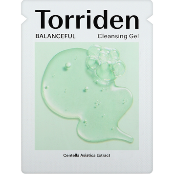 М'який гель для вмивання з CICA-комплексом TORRIDEN BALANCEFUL Cleansing Gel (sample) M1127 фото