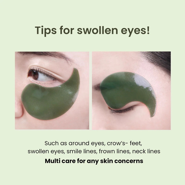 Восстанавливающие гидрогелевые патчи HEIMISH Matcha Biome Hydrogel Eye Patch M0245 фото