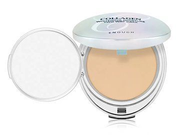 Освітлююча та зволожуюча колагенова пудра Enough Collagen 3 in 1 Whitening Moisture Two Way Cake SPF 28 PA++ №21 M1430 фото