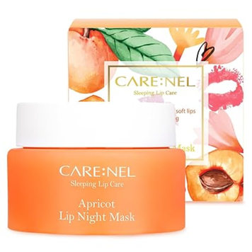 Нічна маска для губ з абрикосом CARENEL Apricot Lip Night Mask M1333 фото
