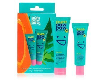Набір відновлюючих бальзамів для губ &laquo;Кокос&raquo; Pure Paw Paw Ointment Coconut Duo M1251 фото